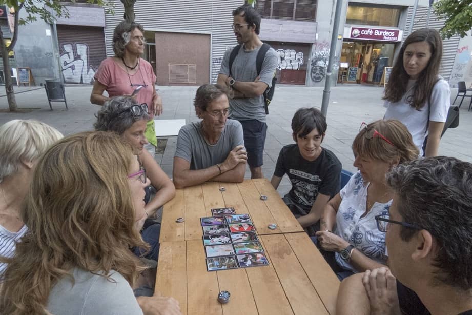 Final torneig ARiskCat a la setmana de Jocs al Carrer a la plaça Vapor Ventalló 