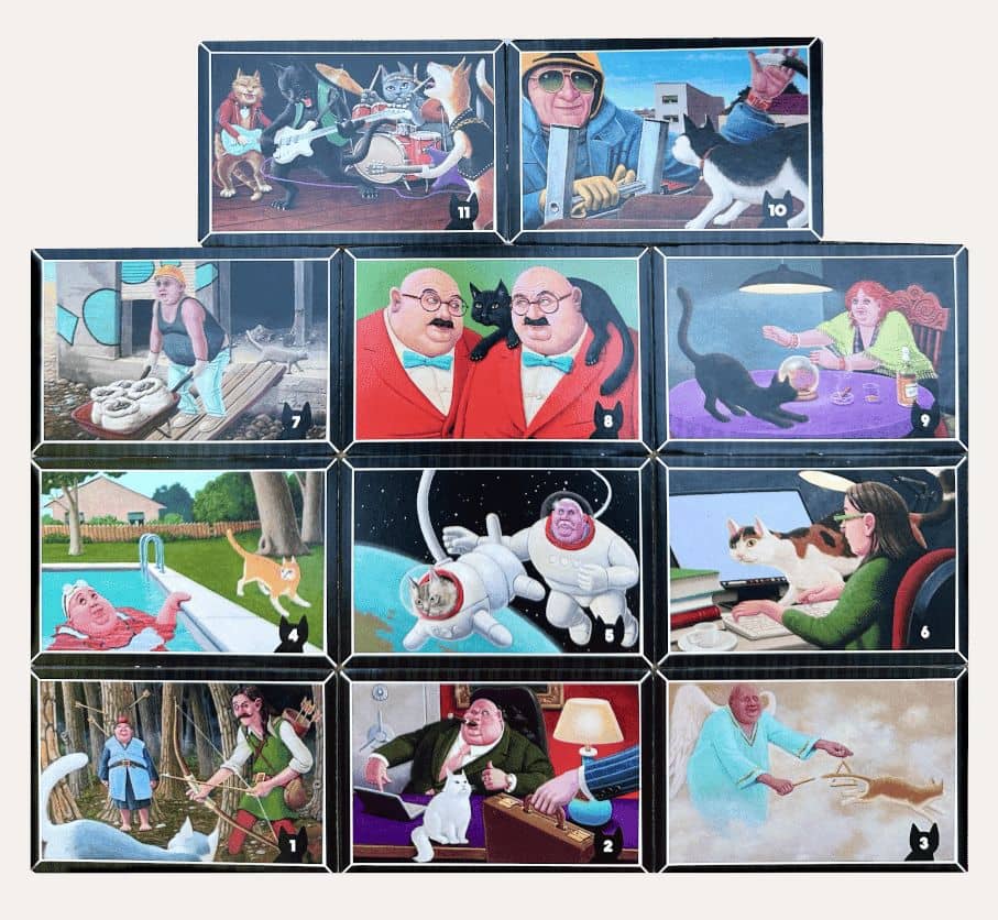 joc de taula A Risk Cat