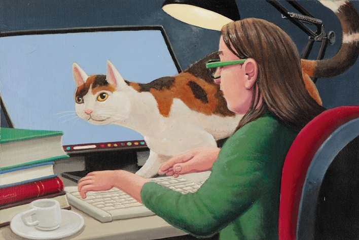 Quadre 6 - escriptora - BIANCA