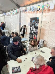 Torneig-presentació d'A Risk Cat a la fira del Joc de Berga 
